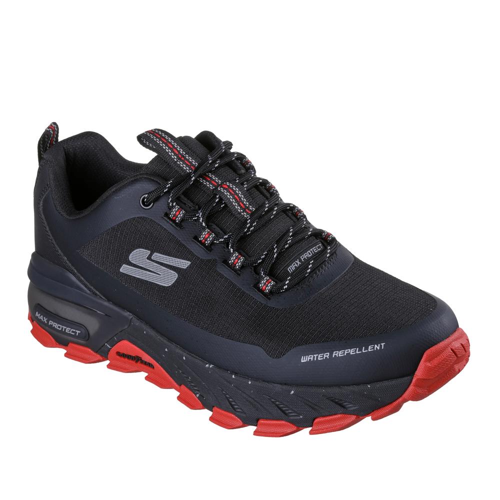 Boty pánské Skechers Max Protect 237669BKRD - černé