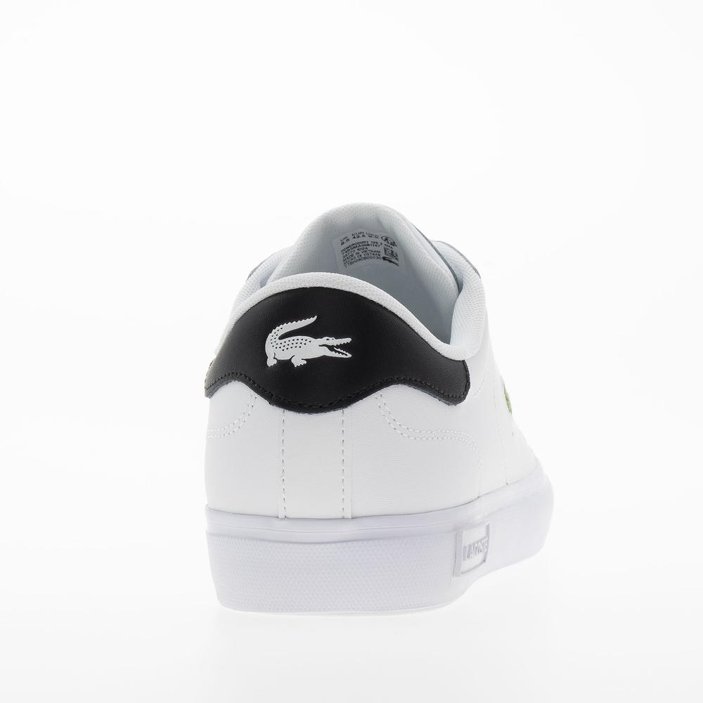 Boty Lacoste Powercourt  125 2 SMA 749SMA0081-147 - bílé