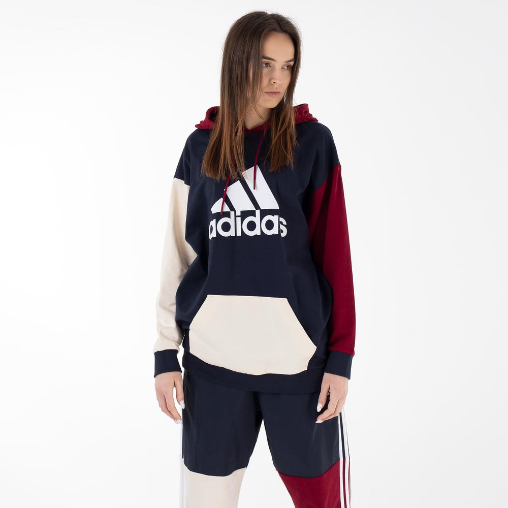 Mikina adidas Essentials Colorblock HN5447 - různobarevné