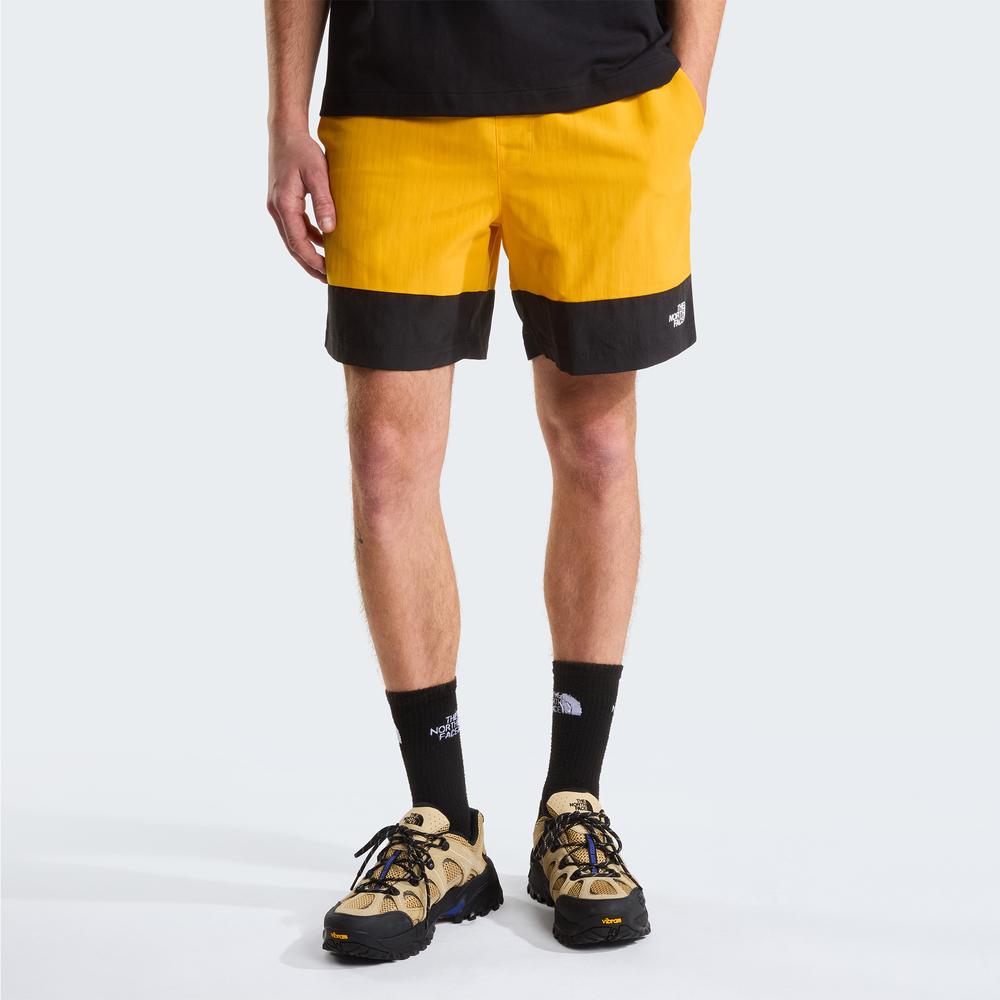 Pánské krátké kalhoty The North Face Leynar 0A8FU8ZU31 - žluté