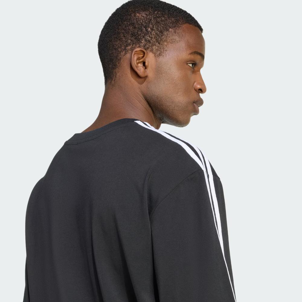 Pánské tričko adidas Originals Adicolor 3-Stripes Oversize KD4095 - černé