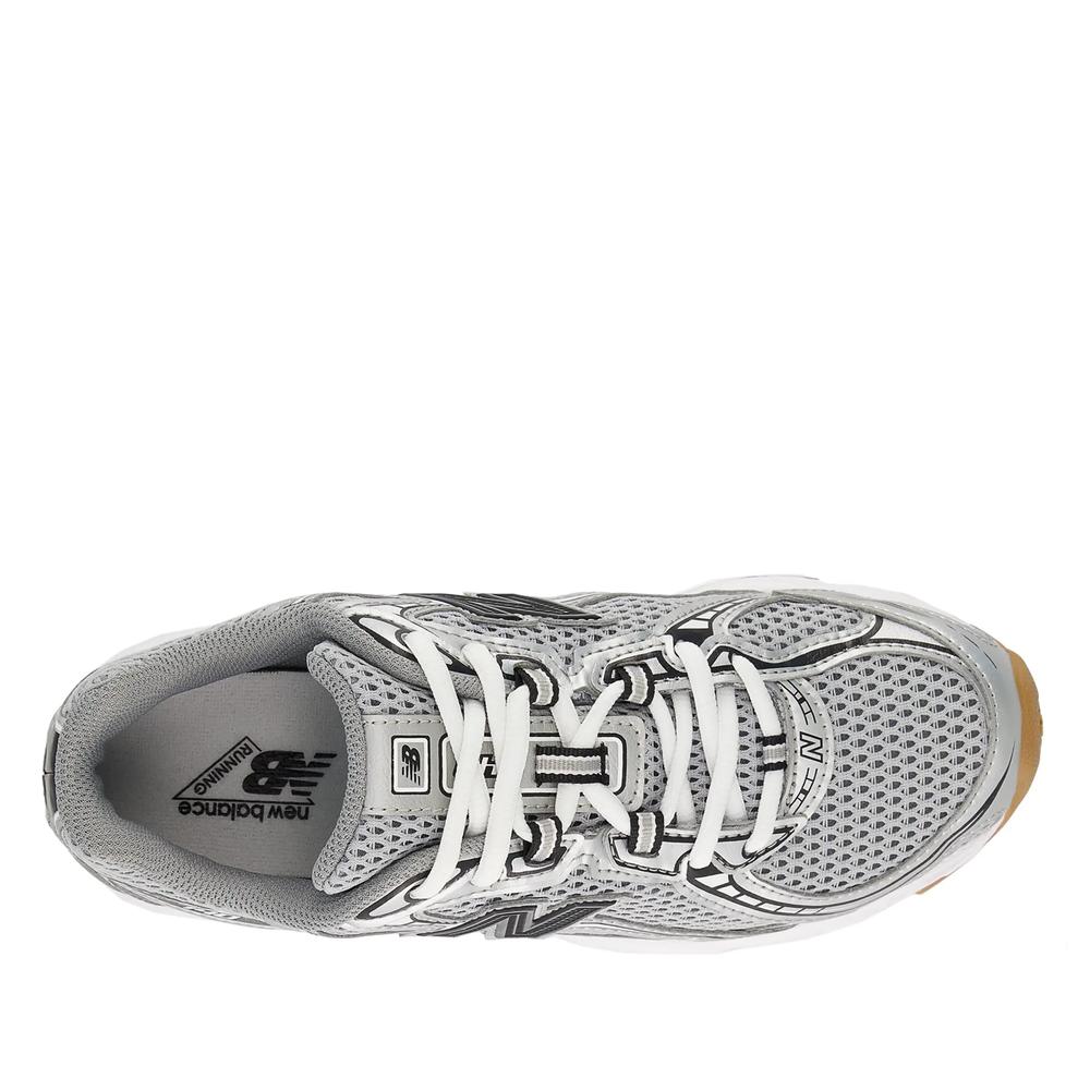 Dětské boty New Balance GR740GB - šedivé
