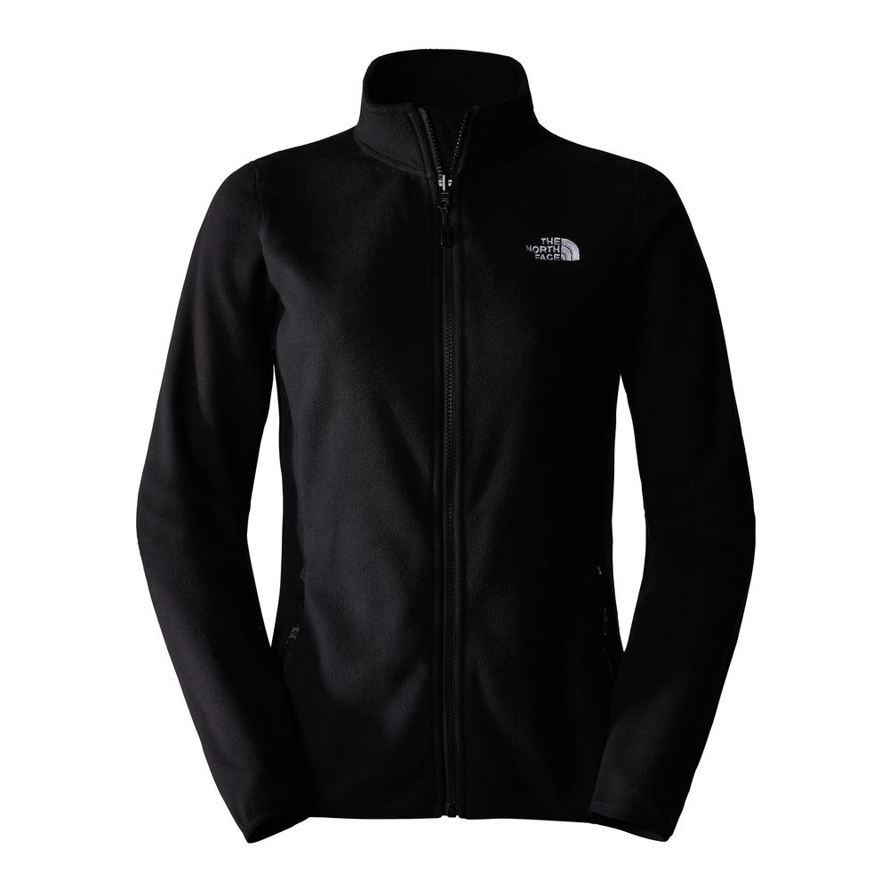 Blúza The North Face 100 Glacier Full-Zip Fleece 0A855OJK31 - černé