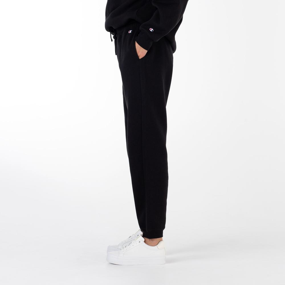 Kalhoty Champion C Logo Ribbed Cuff Joggers 116611-KK001 - černé