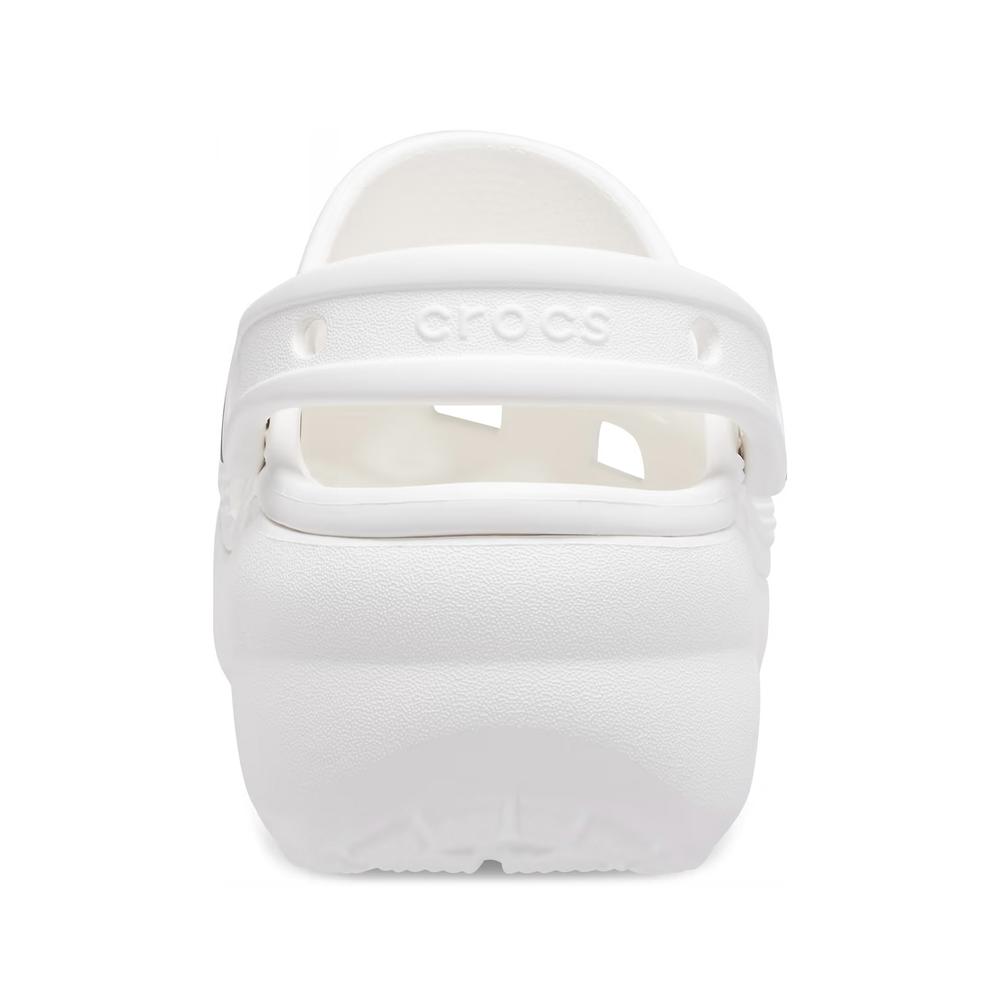 Žabky dámské Crocs Classic Platform Clog 206750-100 - bílé