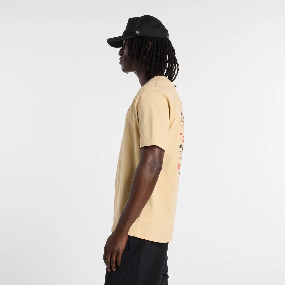 Pánské tričko New Balance MT61H51DABC - žluté