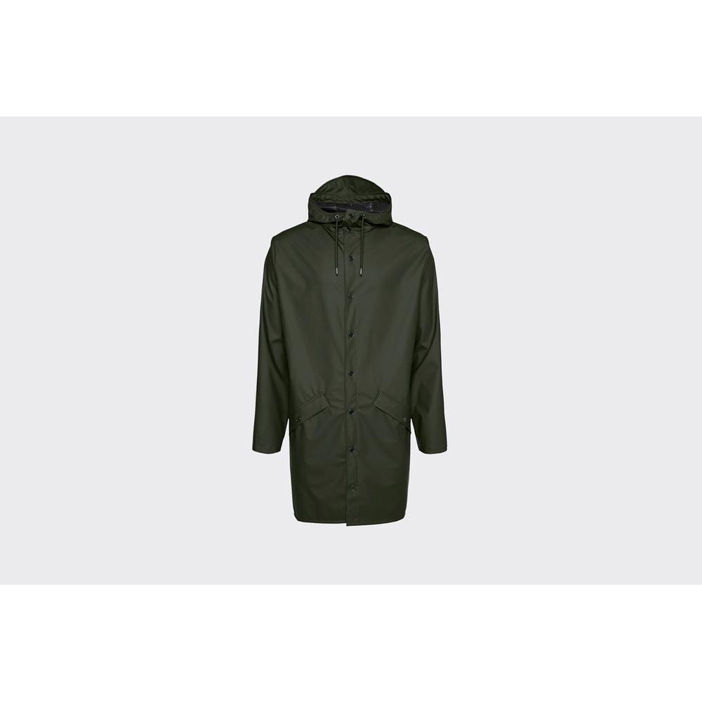 Bunda Rains Long Jacket 12020-03 - zelené