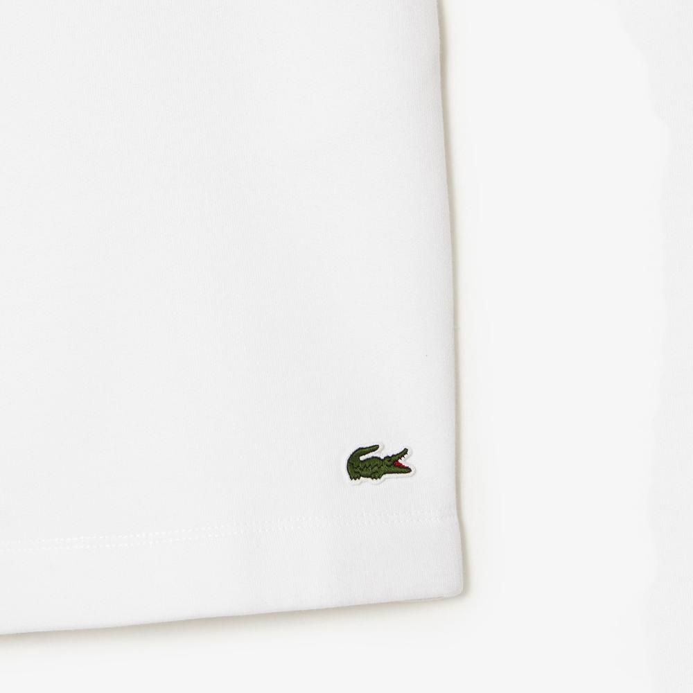 Krátké kalhoty Lacoste GH9627-001 - bílé