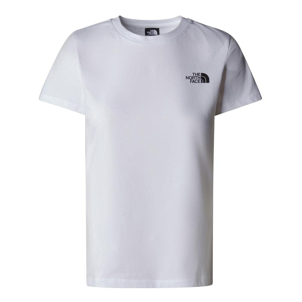 Tričko dámské The North Face Redbox 0A87NMFN41 - bílé