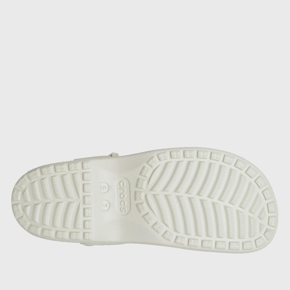 Žabky Crocs Classic Mary Jane 210581-0HZ - bílé