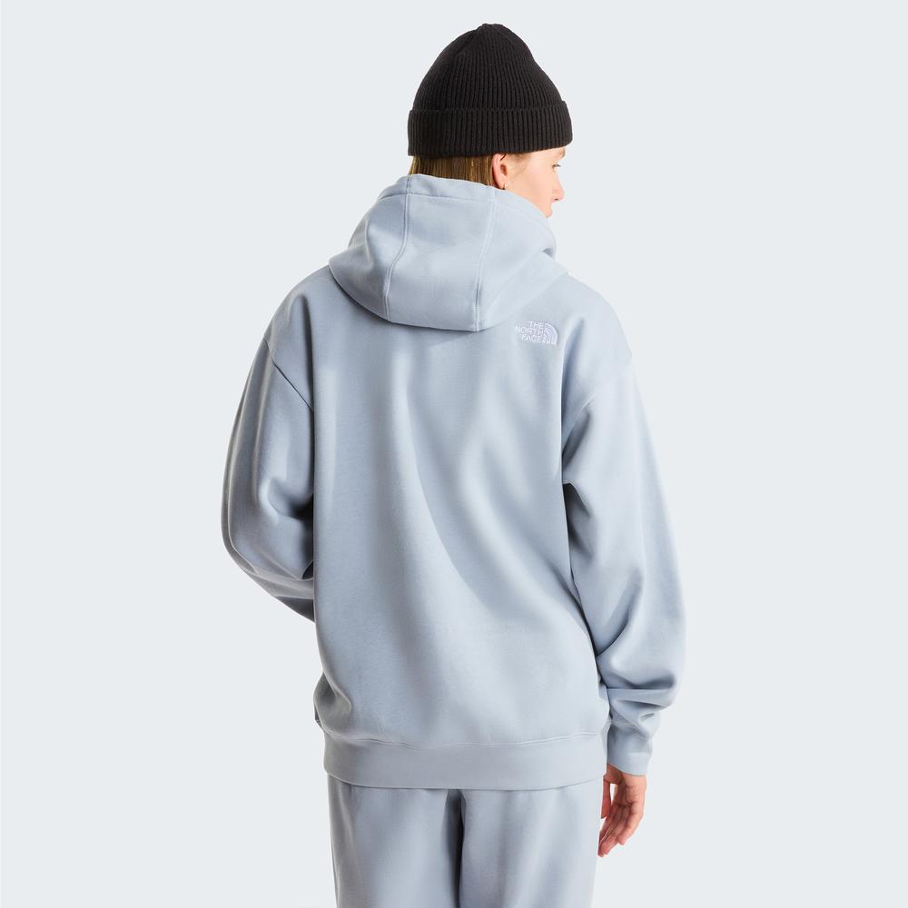 Dámská mikina The North Face Essential Oversize Hoodie 0A89ENFM21 - šedivé