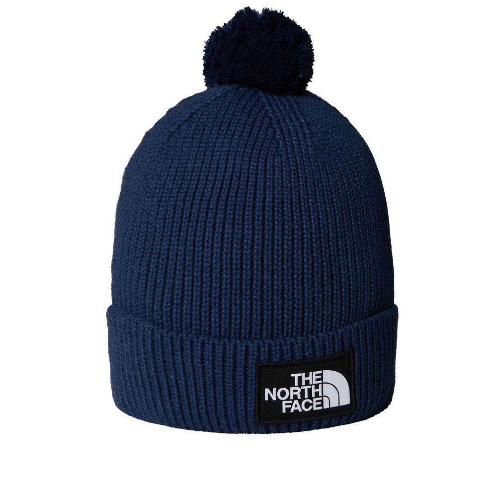 Unisex Čepice The North Face Logo Box Cuffed Beanie 0A8CHF8K21 - tmavě modrě
