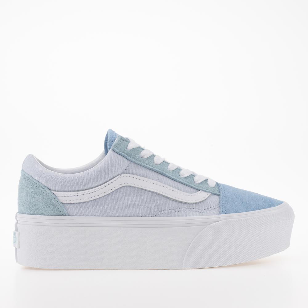 Boty Vans Color Block Old Skool Stackform VN0009PZBLU1 - modré