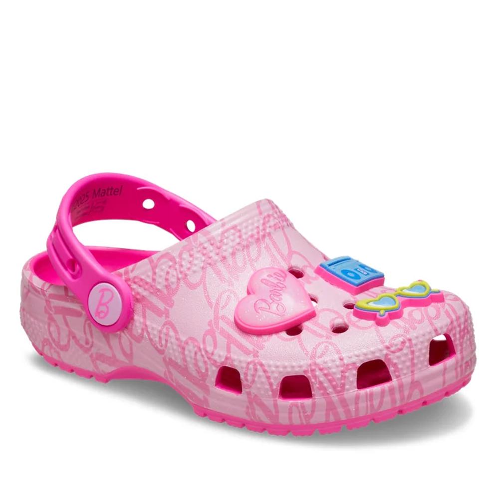 Žabky Crocs Barbie Classic Clog 211407-90H - růžové
