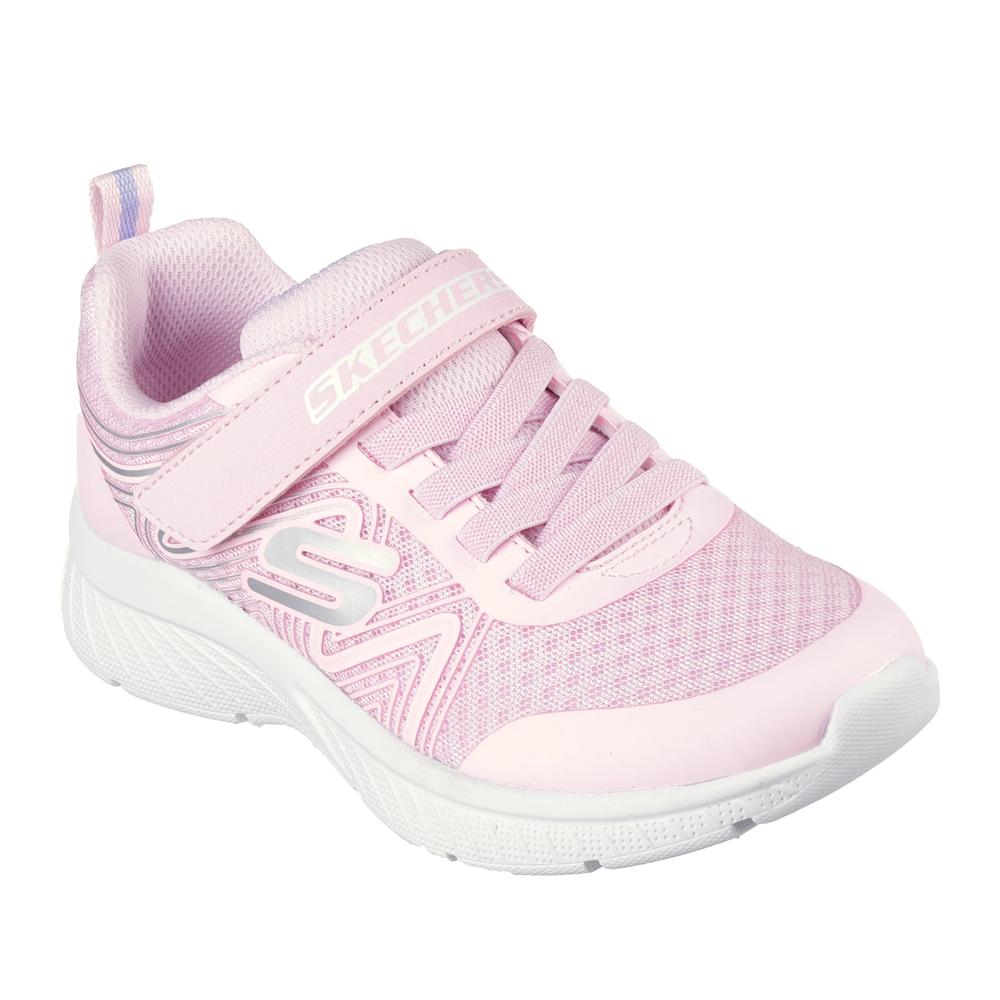 Dětské boty Skechers Microspec Plus Swirl Sweet 303535LLTPK - růžové