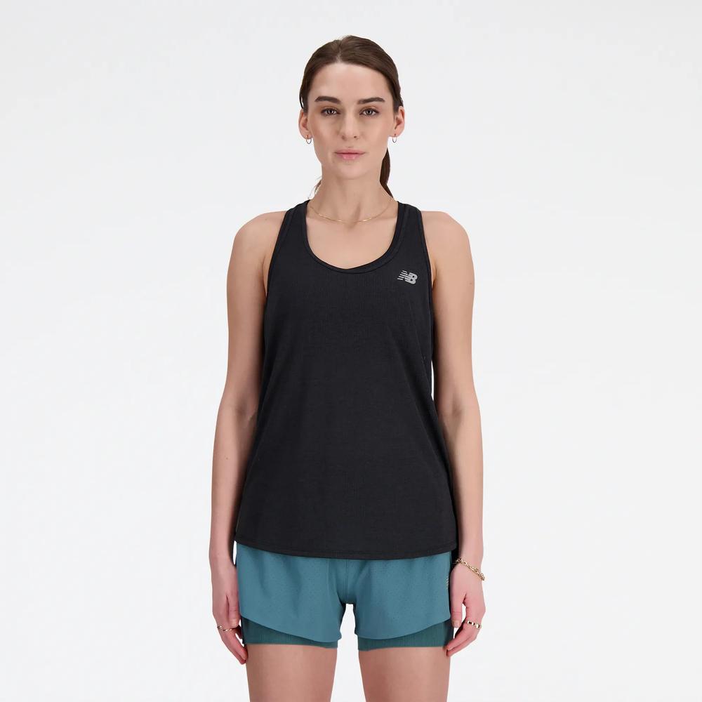 Dámské tričko New Balance WT41250BKH – černé