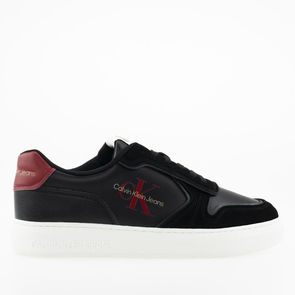 Boty Calvin Klein Casual Cupsole Irregular Lines YM0YM00606-BDS - černé