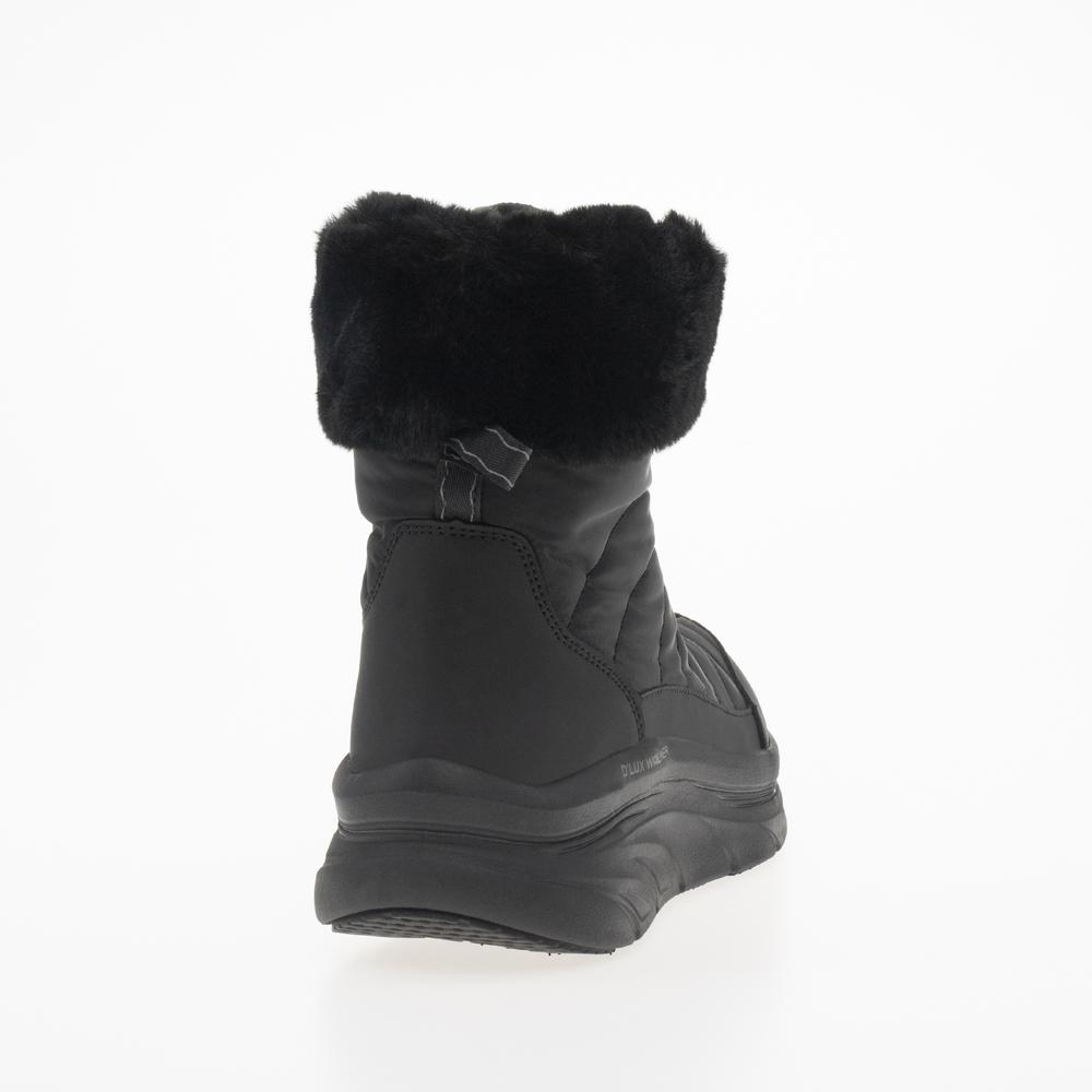 Boty Skechers D'Lux Walker Winter Solstice 167388BBK - černé