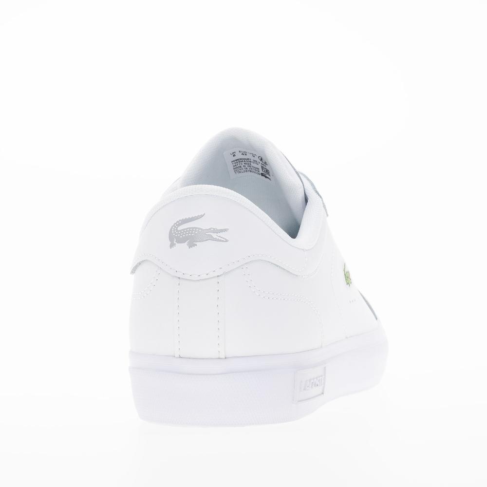 Boty Lacoste Powercourt  125 2 SMA 749SMA0081-21G - bílé