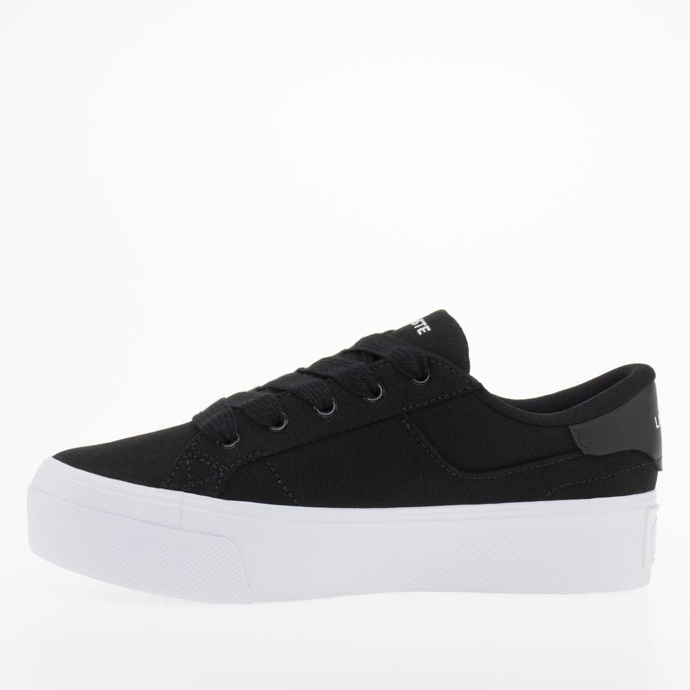 Boty Lacoste Ziane Platform Textile 745CFA0012-312 - černé