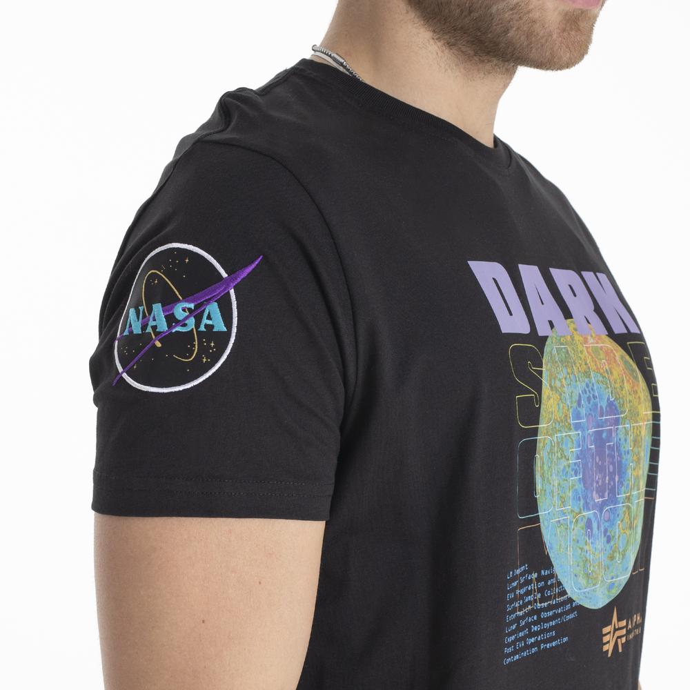 Tričko Alpha Industries Dark Side 108510556 - černé