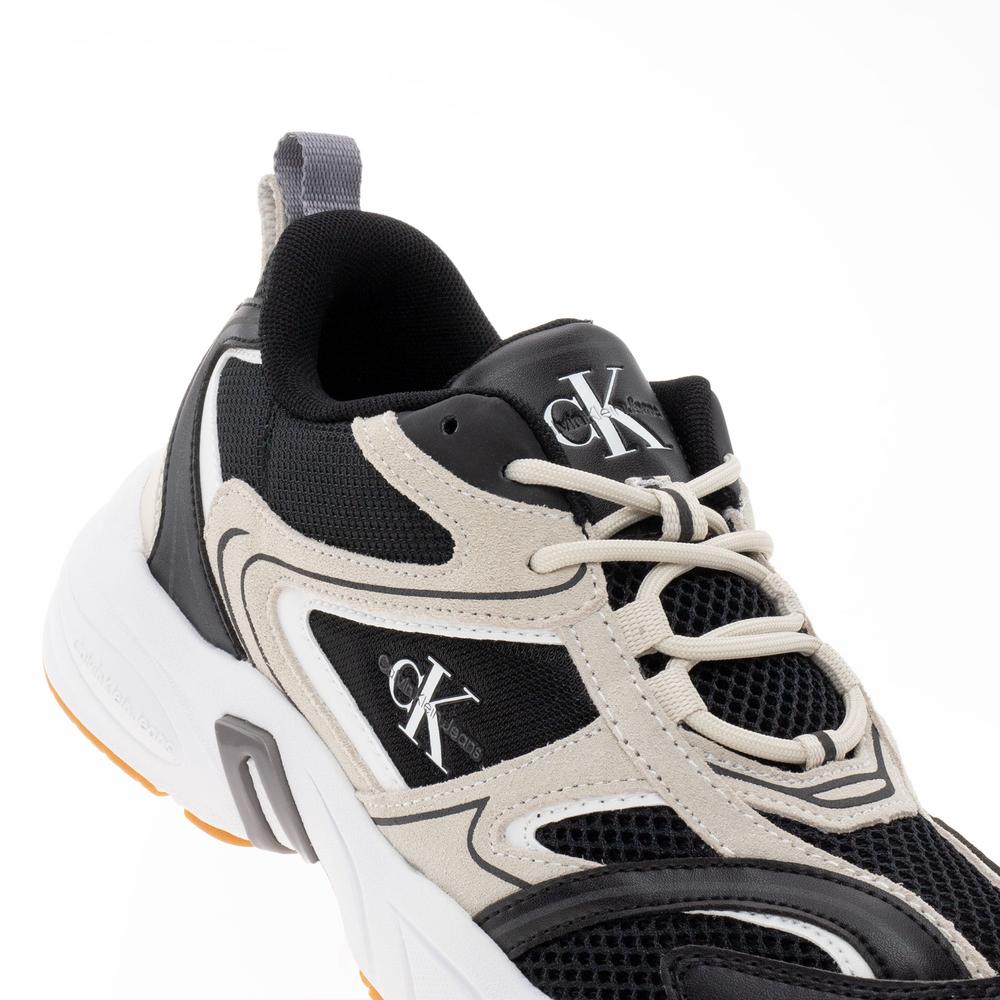 Boty Calvin Klein Retro Tennis Su-Mesh WN YW0YW00891-01F - černé