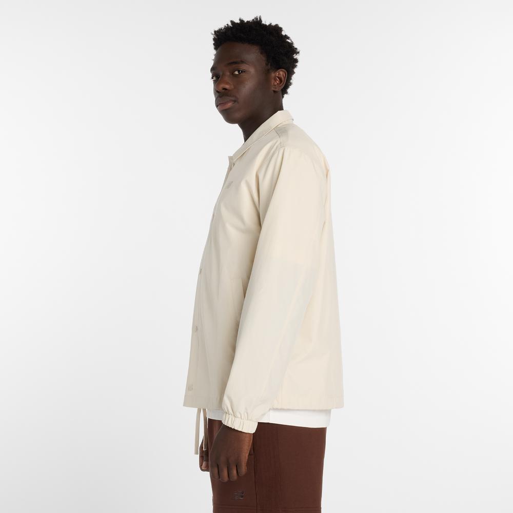 Pánská bunda New Balance MJ61U6AJLIN - béžové