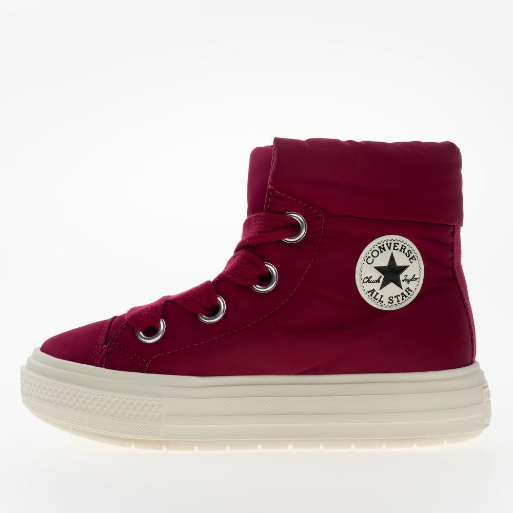 Dámské boty Converse Chuck Taylor All Star Elements Boot A14274C - bordové