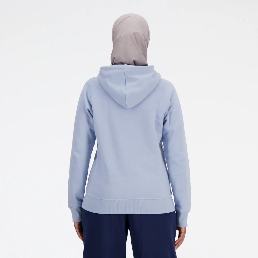 Dámská mikina New Balance WT03810LAY – fialové