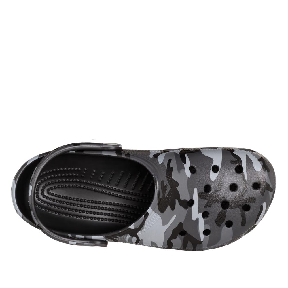 Pánské Žabky Crocs Classic Camouflage Clog 211936-0DD - šedivé