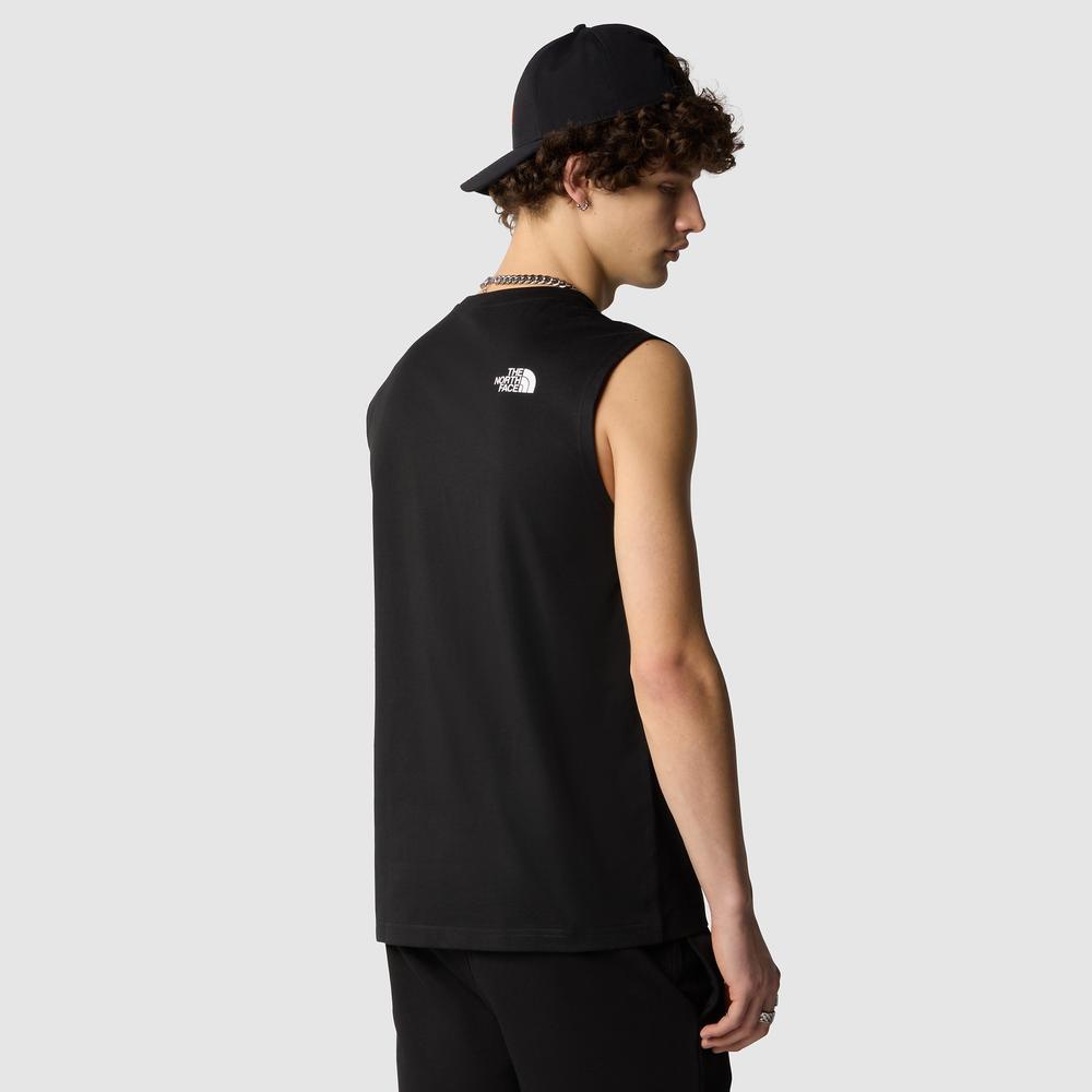 Tričko The North Face Simple Dome Tank 0A87R3JK31 - černé