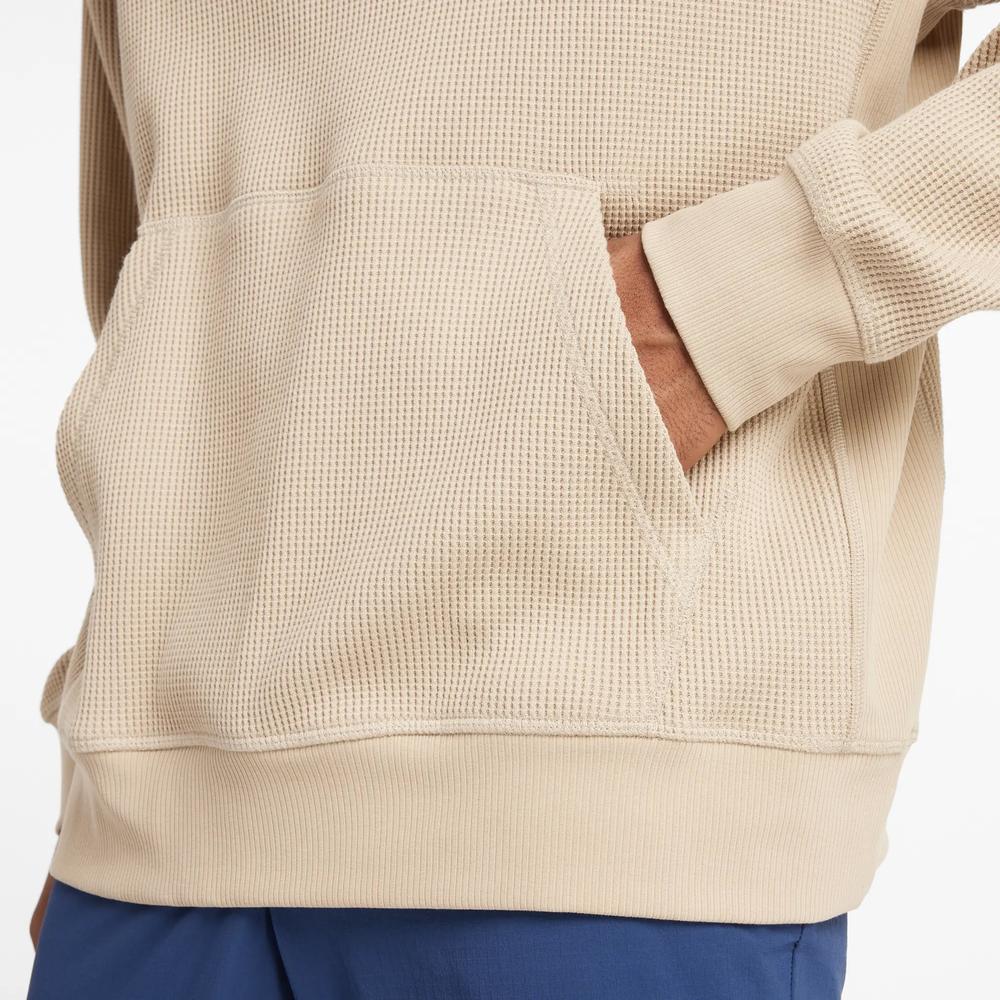 Pánská mikina New Balance MT43519SOT - béžové