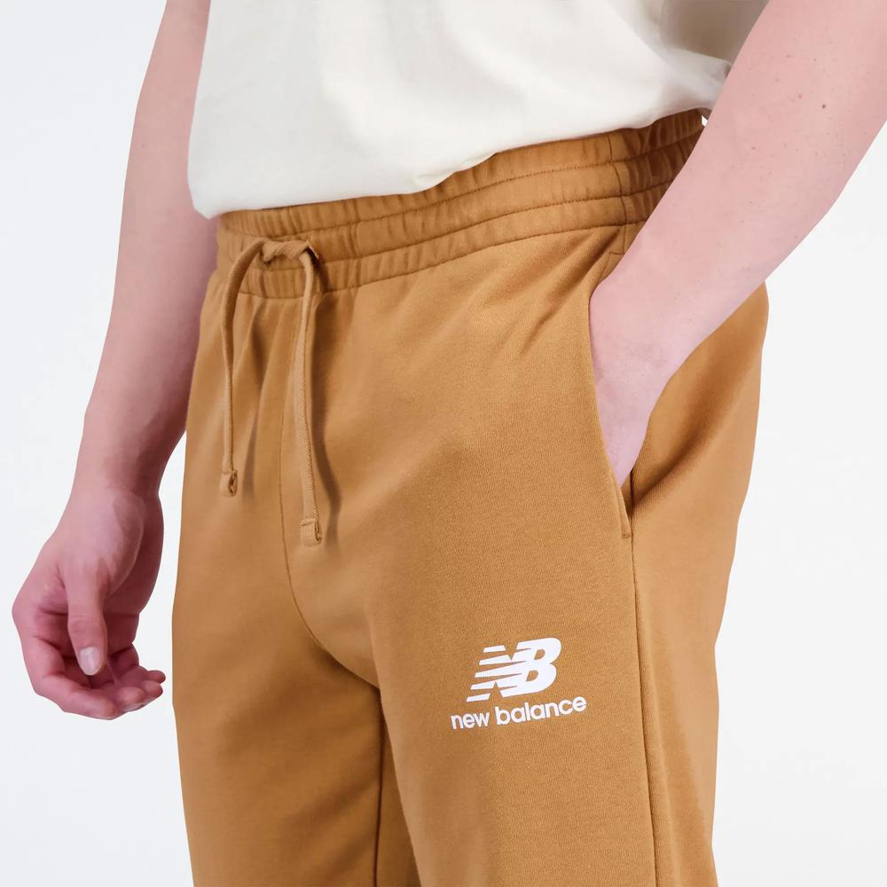 Pánské kalhoty New Balance MP31539TOB – hnědé
