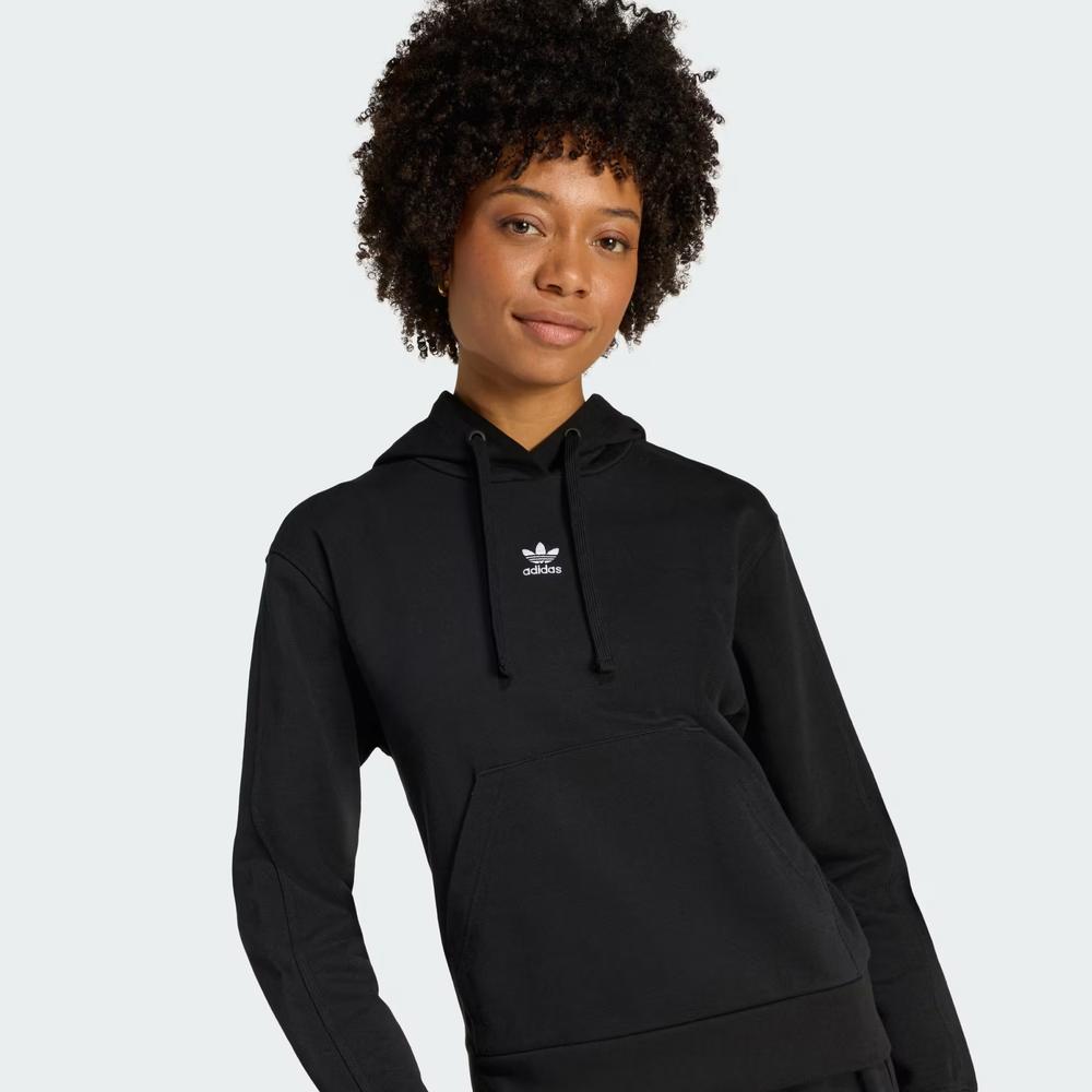 Dámská mikina adidas Originals Essentials French Terry Regular Hoodie KC6729 - černé