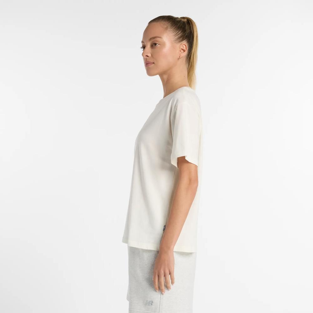 Dámské tričko New Balance WT51541SST - béžové