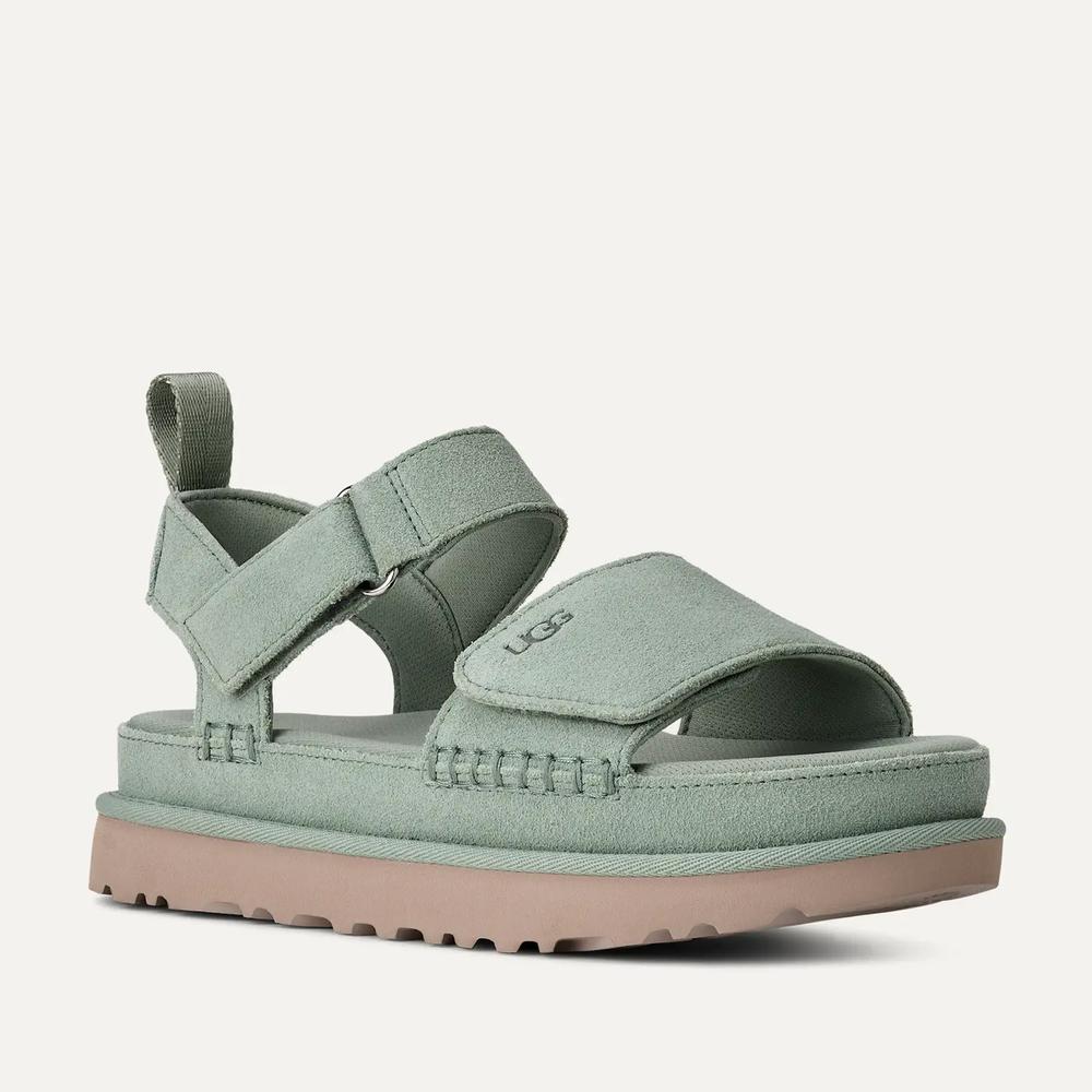 Sandále dámské Ugg Goldenstar 1136783-ART - zelené