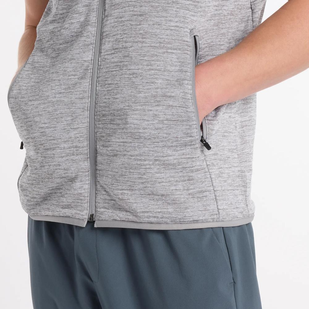 Pánská vesta New Balance MV51200AG - šedivé