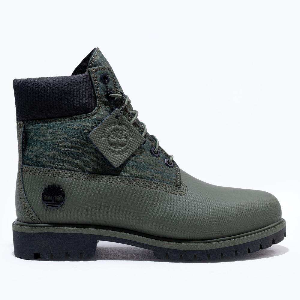 Pánské boty Timberland Premium 6 Inch Boot TB0A6EASEXS1 - zelené