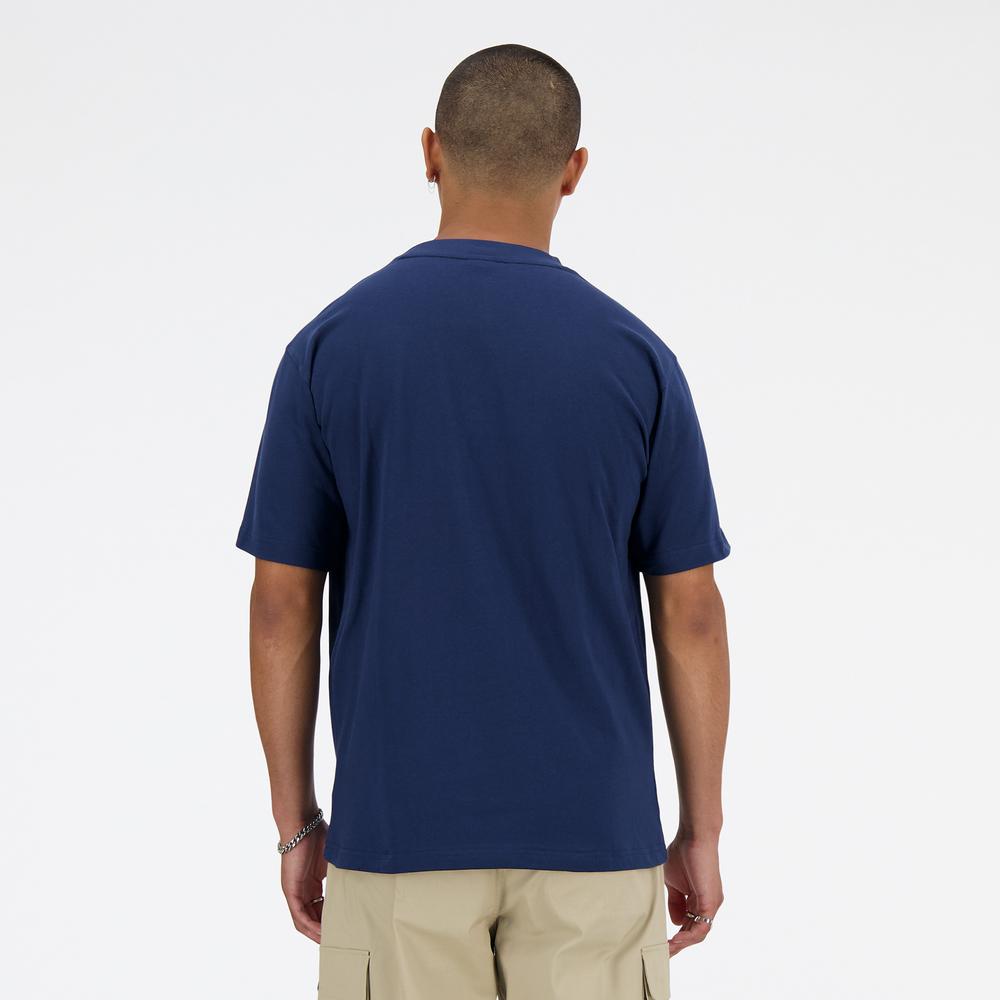 Pánské tričko New Balance MT41533NNY - tmavě modrě