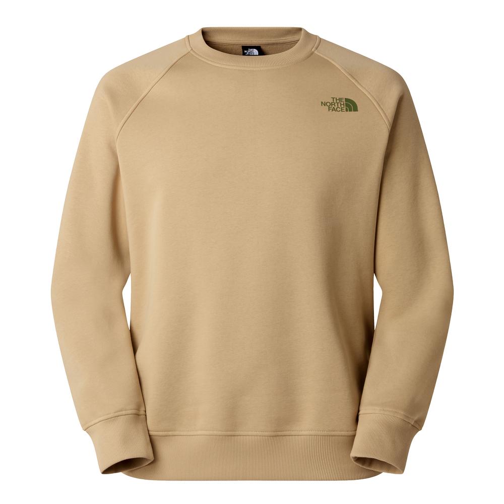 Pánská mikina The North Face Raglan Box NS Crew 0A89FALK51 - béžové