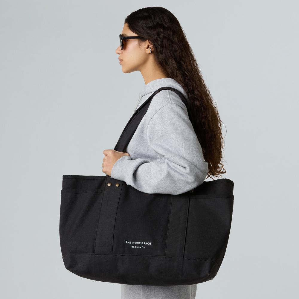 Taška The North Face Circular Cotton Tote 0A88TNJK31 - černé