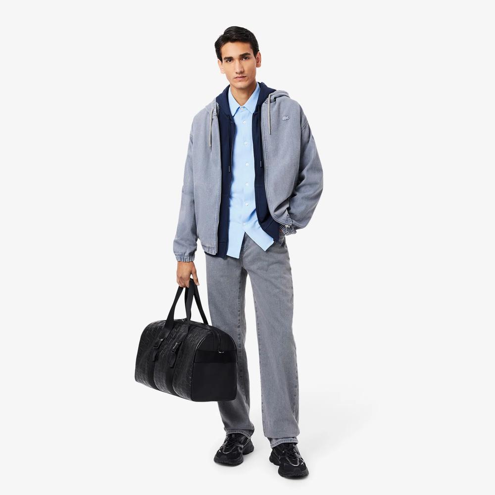 Mikina pánské Lacoste Classic Fit SH9809-166 - tmavě modrě