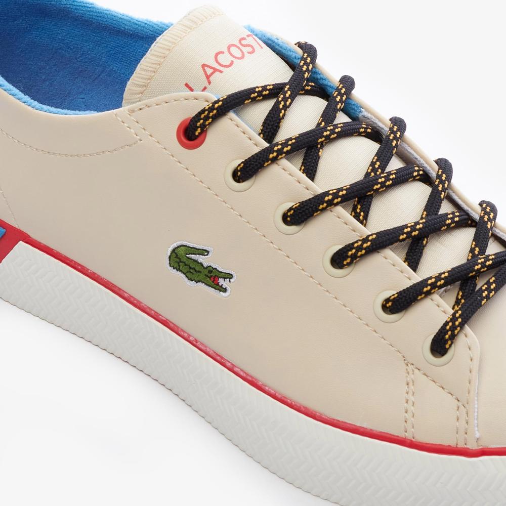 Boty Lacoste Gripshot Cocuk Bej 744CUJ0004-HT3 - béžové
