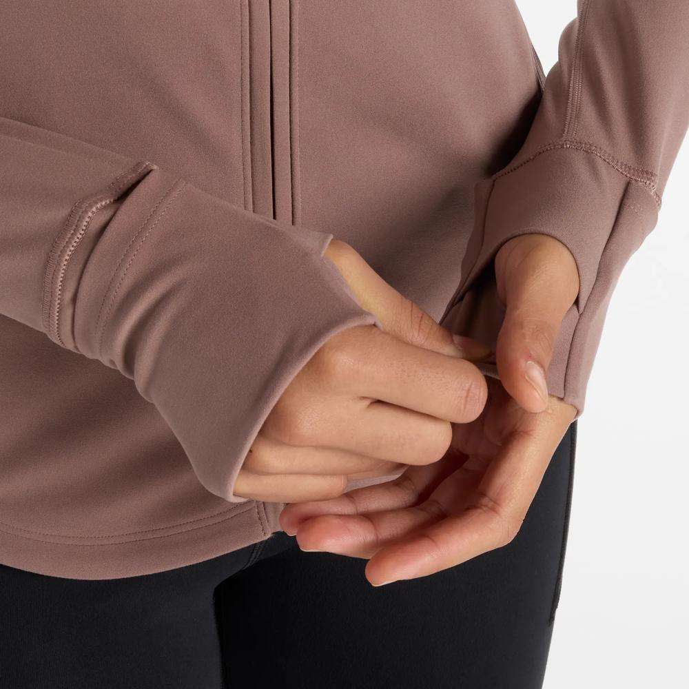 Mikina dámské New Balance WJ53101EAS - růžové