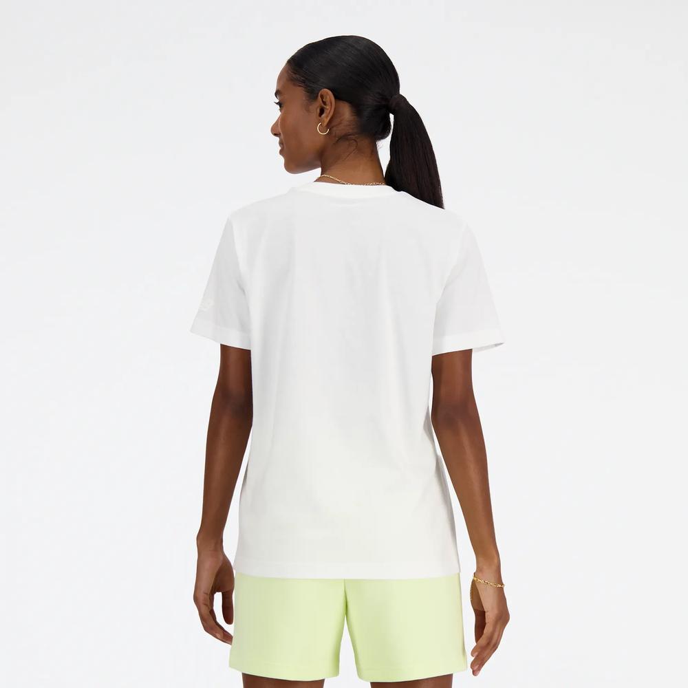 Dámské tričko New Balance WT41554WT - bílé