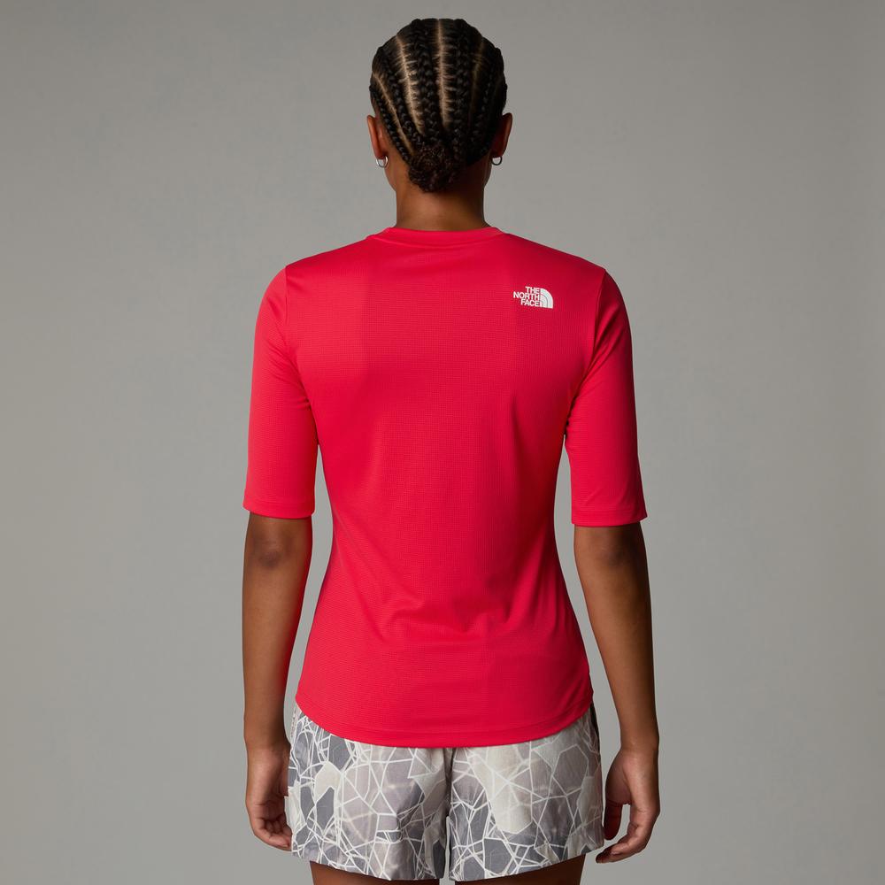 Dámské tričko The North Face Shadow 0A87TW6IE1 - červené