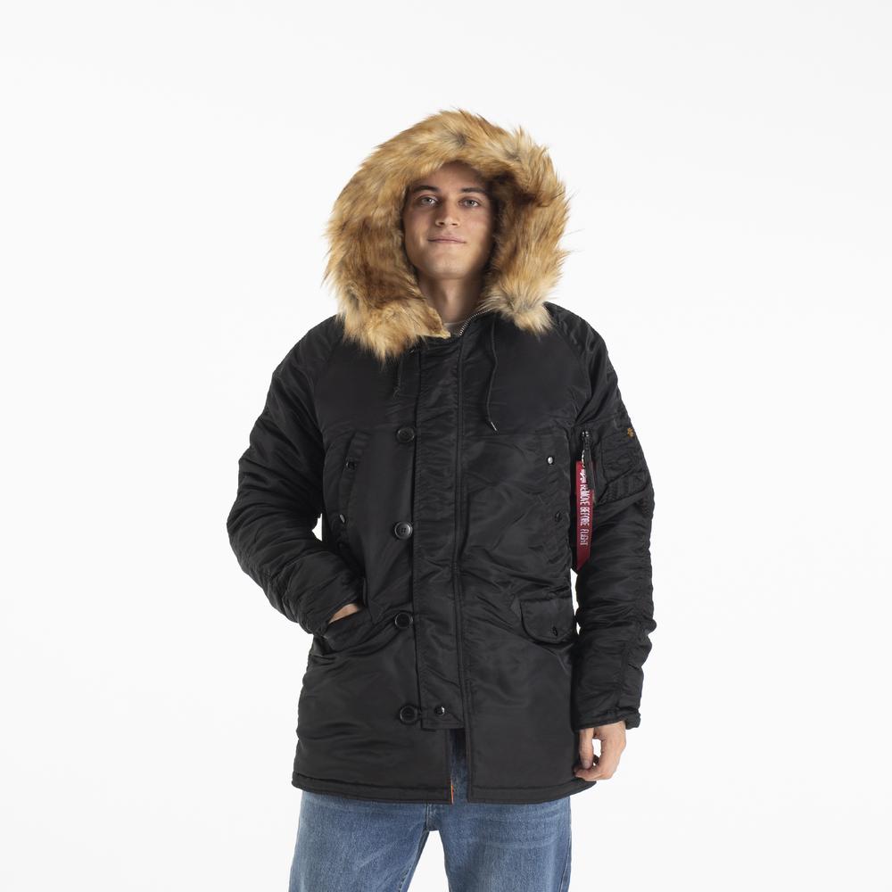 Bunda Alpha Industries Parka N3B VF 59 10314103 - černé