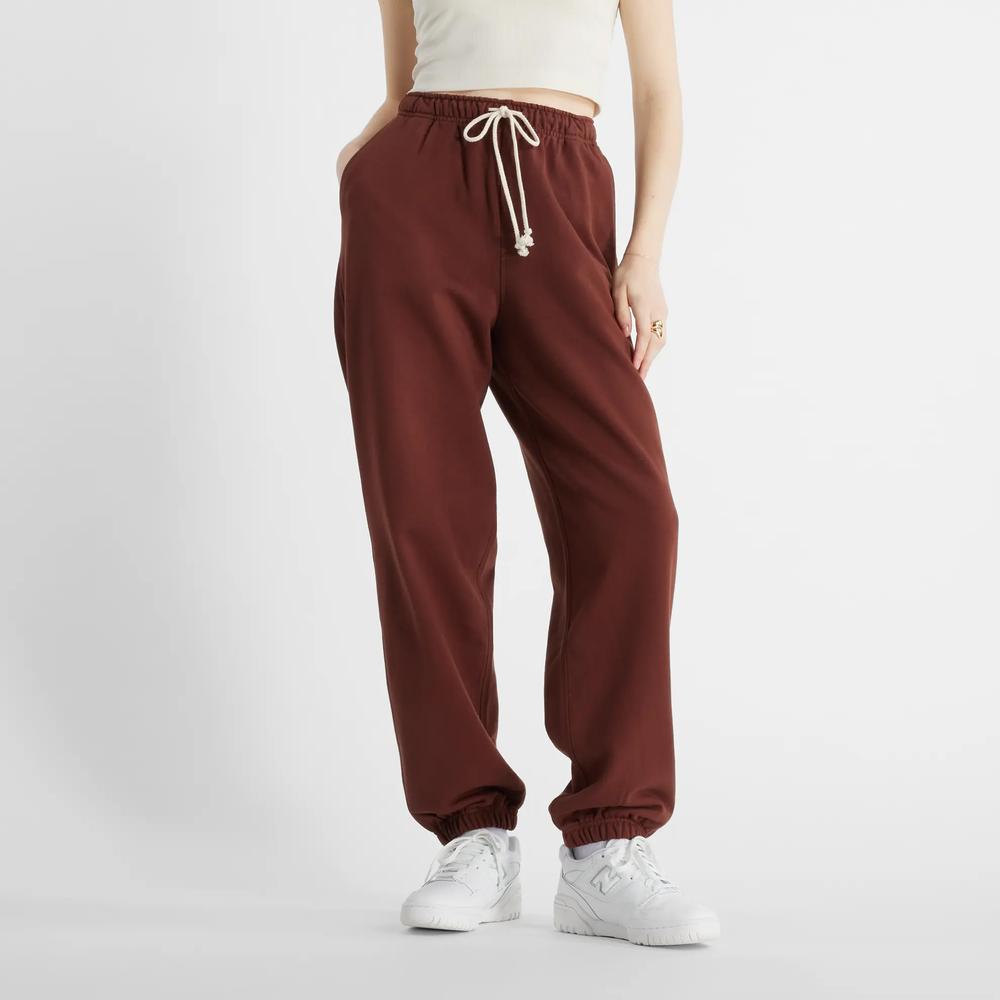 Dámské kalhoty New Balance WP41513ROK - hnedé