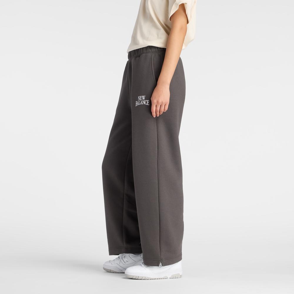 Dámská kalhoty New Balance WB61W1DZABR - šedivé