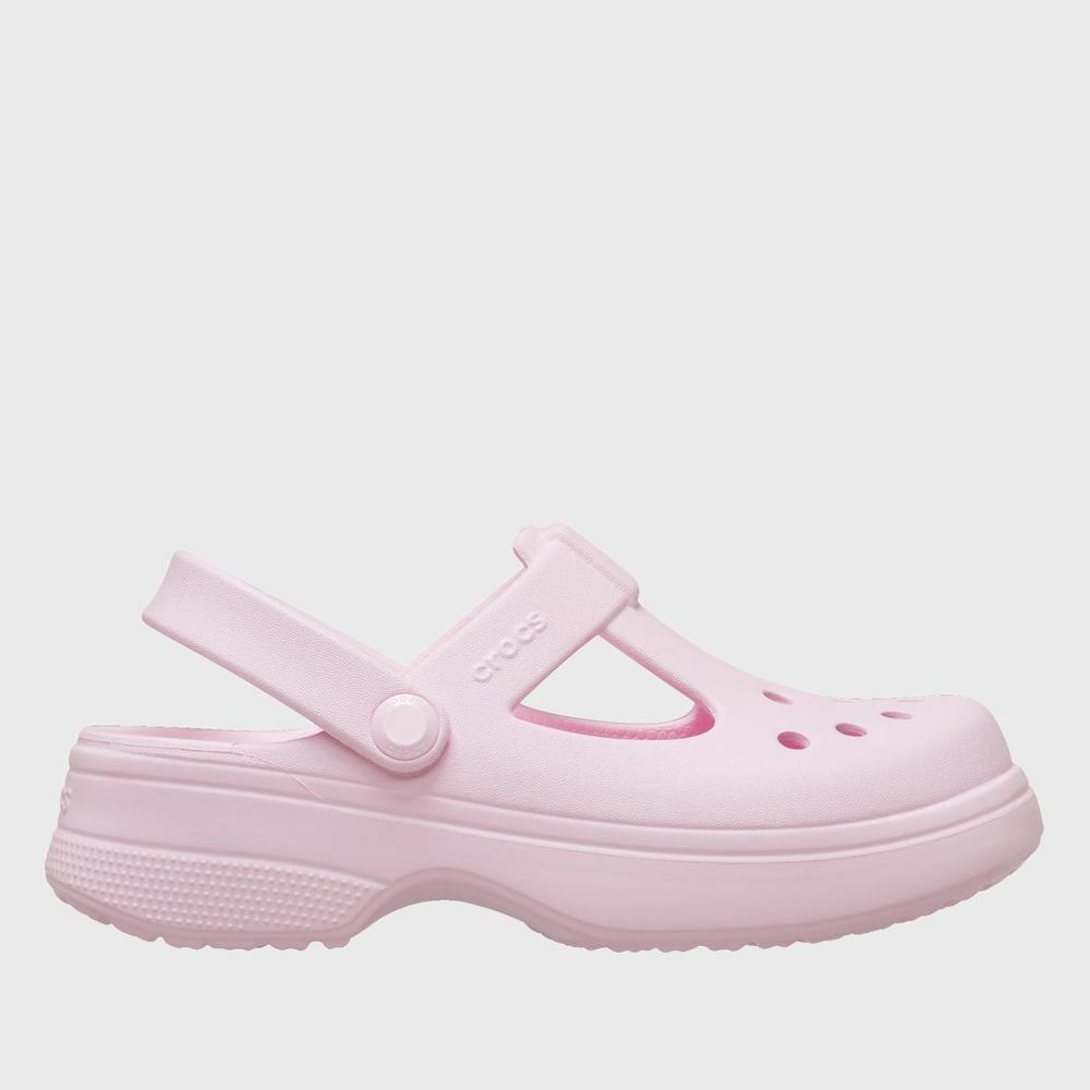 Žabky Crocs Classic Mary Jane Clog 210615-6ZW - růžové